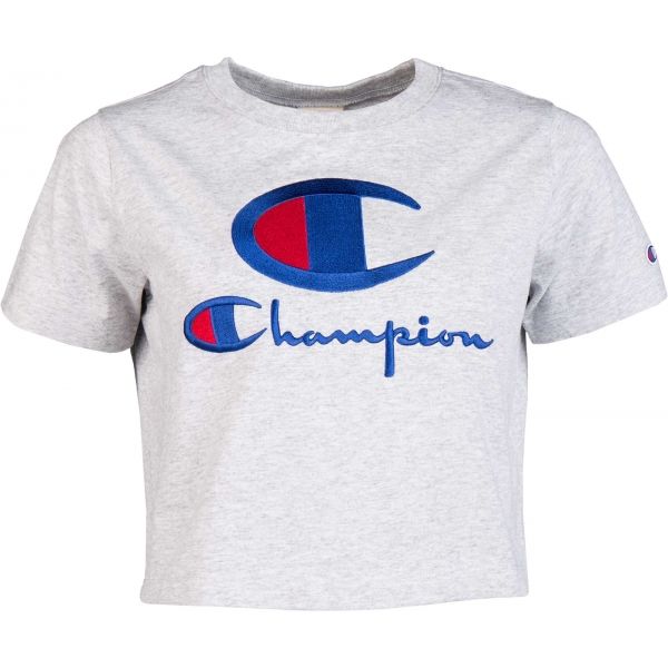 Champion CREWNECK CROPTOP bílá L - Dámské tričko Champion