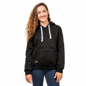 Horsefeathers ADIRA SWEATSHIRT černá S - Dámská mikina Horsefeathers