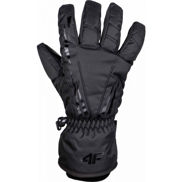 4F SKI GLOVES černá L - Lyžařské rukavice 4F