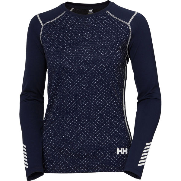 Helly Hansen W LIFA ACTIVE GRAPHIC CREW  L - Dámská funkční základní vrstva Helly Hansen