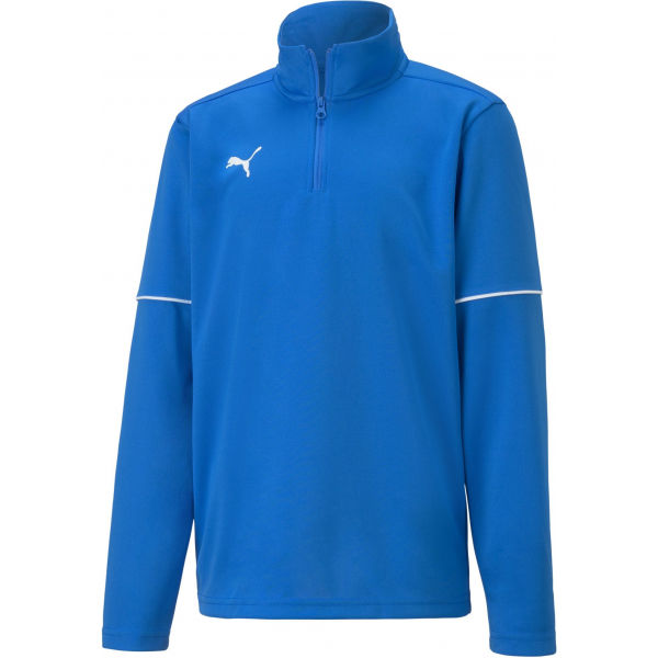 Puma TEAMGOAL 1 4 ZIP TOP CORE JR  140 - Chlapecká mikina Puma