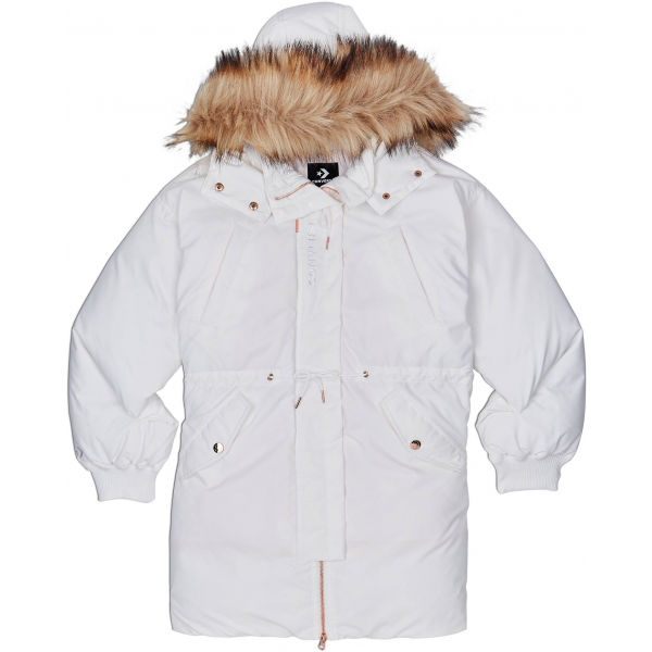 Converse WOMENS DOWN PARKA  XS - Dámská zimní parka Converse