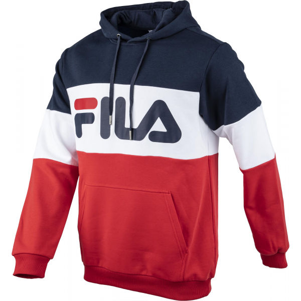 Fila NIGHT Blocked Hoody  XL - Pánská mikina Fila