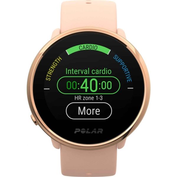 POLAR IGNITE růžová S/M - Multisportovní hodinky s GPS a záznamem tepové frekvence POLAR