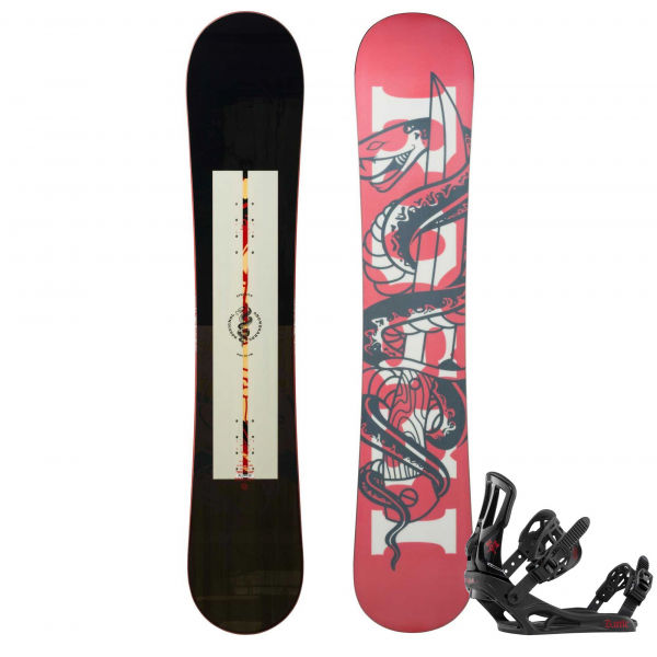 Rossignol CIRCUIT WIDE + BATTLE  166 - Snowboardový set - wide Rossignol