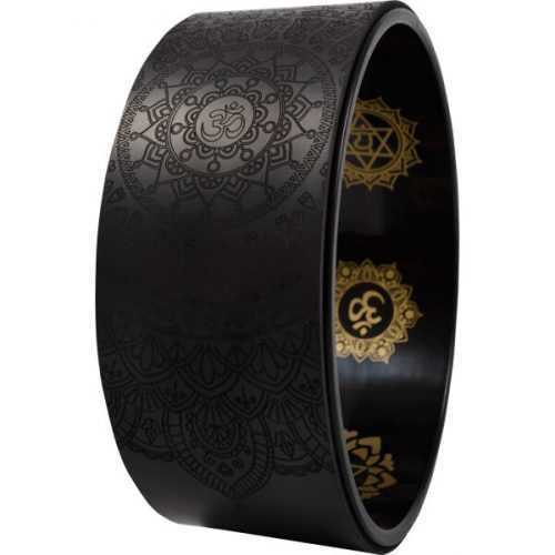 SHARP SHAPE YOGA WHEEL MANTRA BLACK   - Jóga kruh SHARP SHAPE