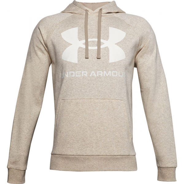 Under Armour RIVAL FLEECE BIG LOGO HD  L - Pánská mikina Under Armour