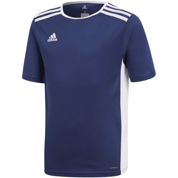 adidas ENTRADA 18 JSYY Tmavě modrá 140 - Chlapecký fotbalový dres adidas