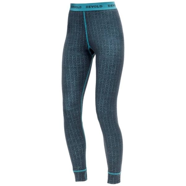 Devold DUO ACTIVE WOMAN LONG JOHNS modrá L - Dámské spodky Devold