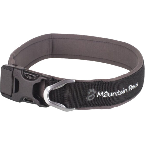 MOUNTAINPAWS DOG COLLAR Černá L - Psí obojek MOUNTAINPAWS