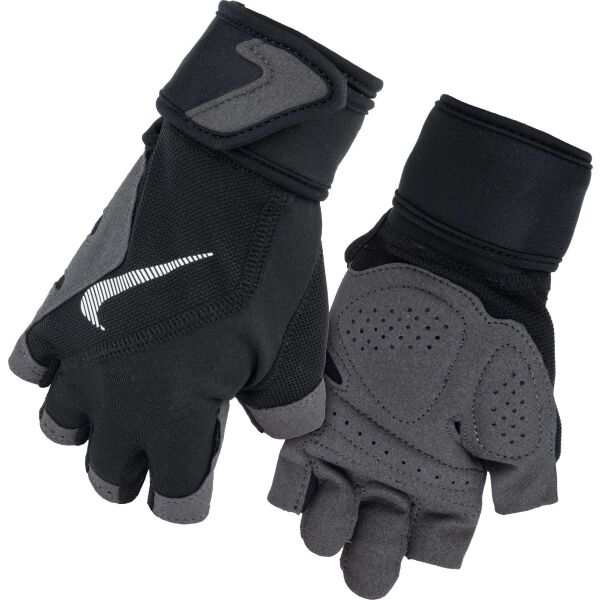 Nike MEN'S PREMIUM FITNESS GLOVES Černá L - Pánské fitness rukavice Nike