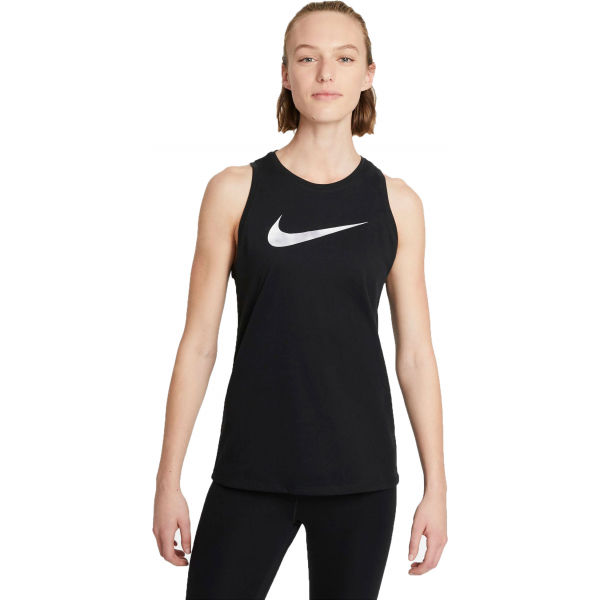 Nike DRY TANK ICON CLASH W Černá S - Dámské sportovní tílko Nike