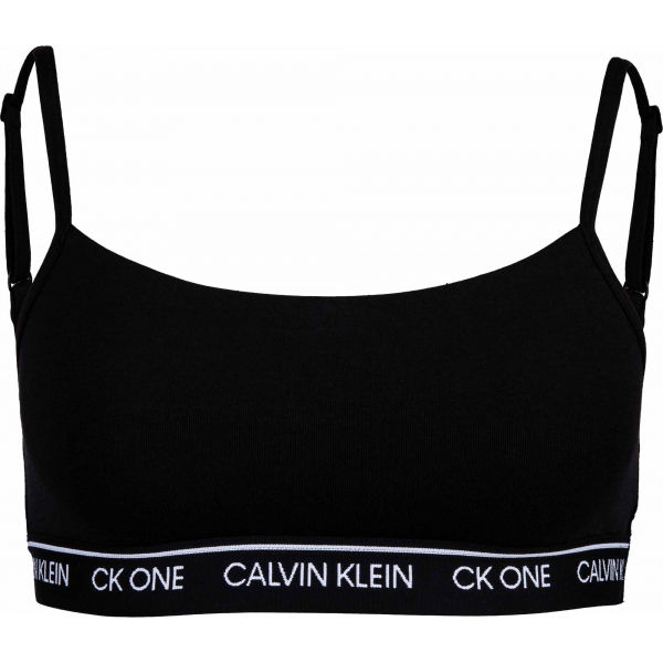 Calvin Klein UNLINED BRALETTE černá S - Dámská podprsenka Calvin Klein