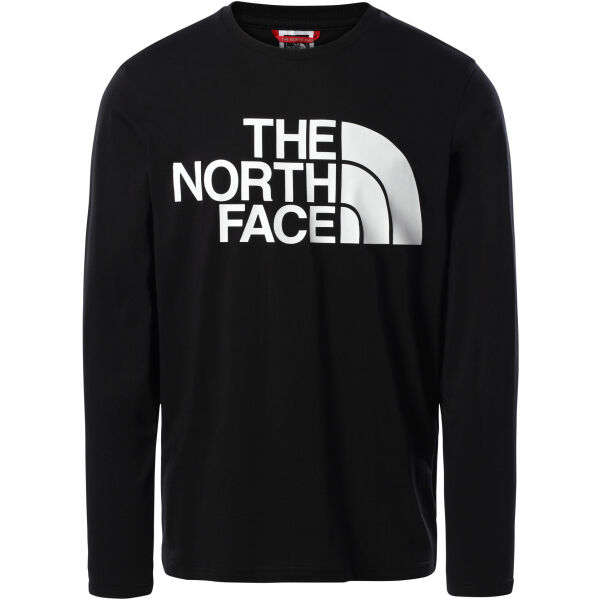 The North Face M STANDARD LS TEE Černá S - Pánské triko s dlouhým rukávem The North Face