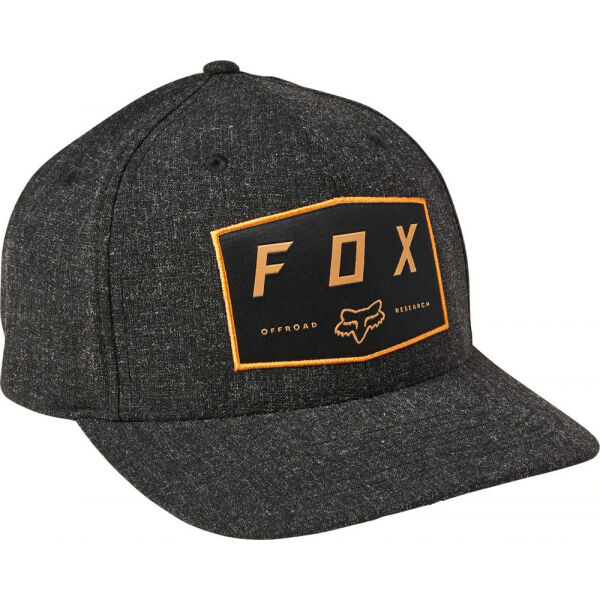 Fox BADGE FLEXFIT Černá L-XL - Kšiltovka Fox