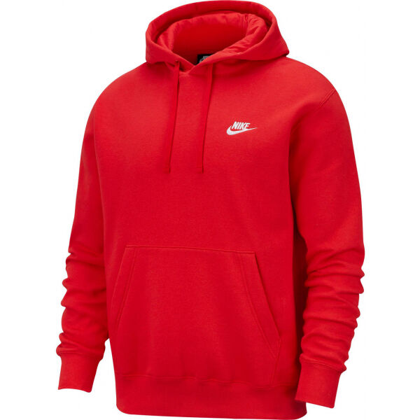 Nike SPORTSWEAR CLUB FLEECE Červená XL - Pánská mikina Nike