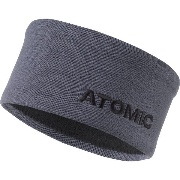 Atomic ALPS HEADBAND Tmavě šedá UNI - Unisex čelenka Atomic