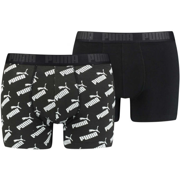 Puma MEN AOP BOXER 2P Pánské boxerky