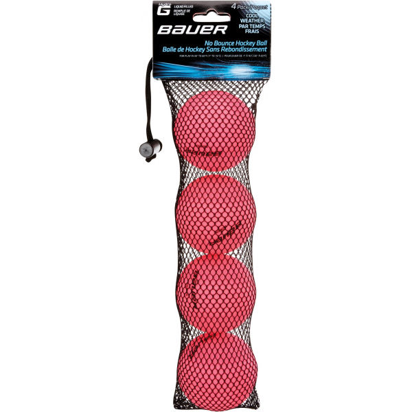 Bauer HOCKEY BALL WARM 4 PK Hokejové míčky