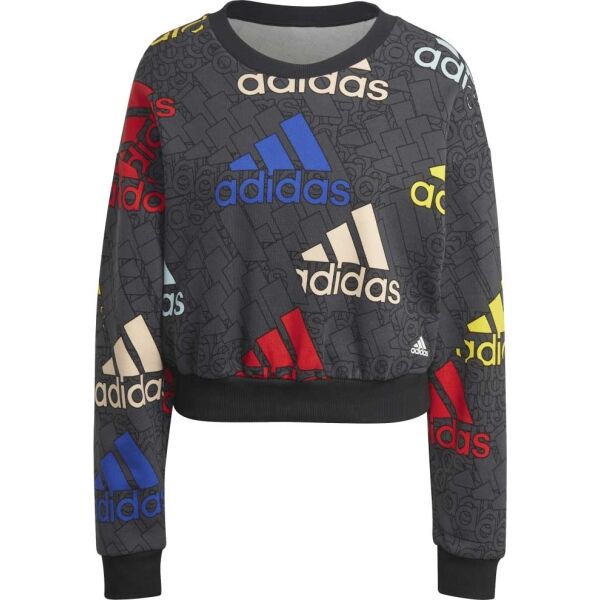 adidas W BLUV Q3 SWT G DGRY Dámská mikina