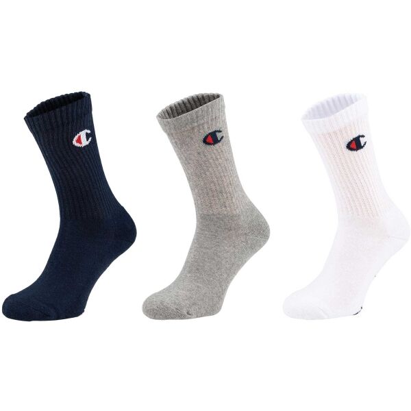 Champion 3PK CREW SOCKS Unisexové ponožky