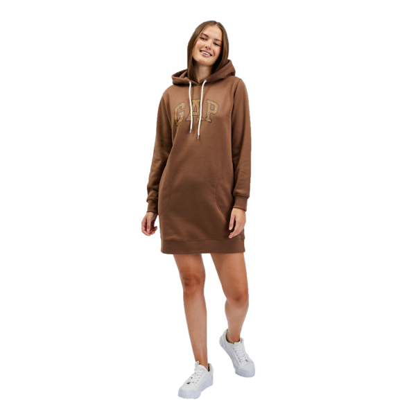 GAP HOODIE DRESS Dámské mikinové šaty