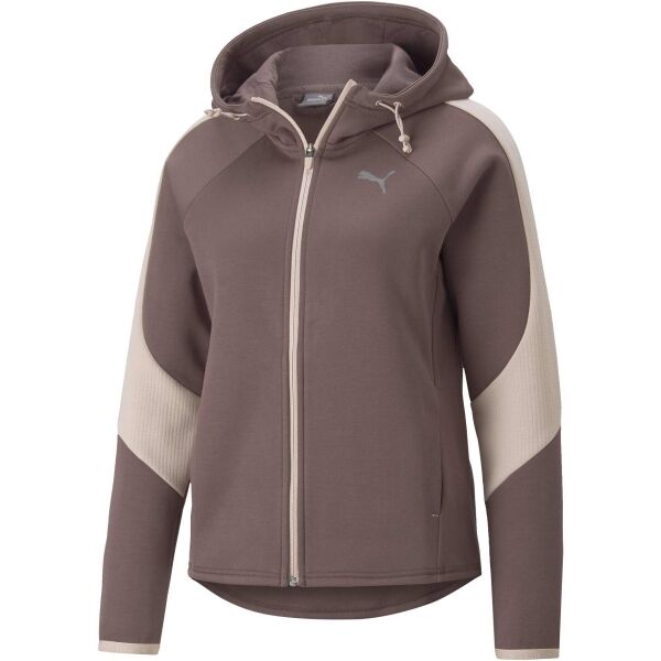 Puma EVOSTRIPE FULL ZIP HOODIE Dámská mikina