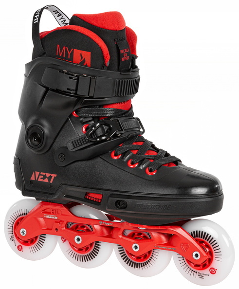 Powerslide Kolečkové brusle Powerslide Next Black Red 80 Trinity