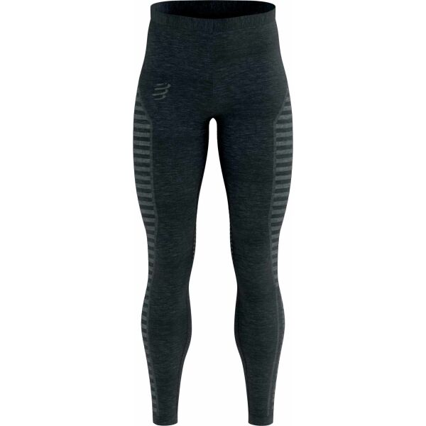 Compressport WINTER RUN LEGGING M Pánské zateplené běžecké legíny