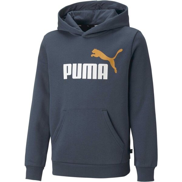 Puma ESS + 2 COL BIG LOGO HOODIE FL B Chlapecká mikina