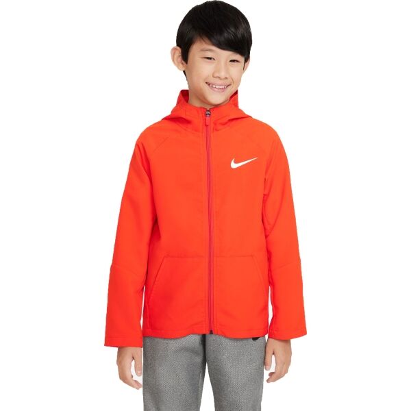 Nike NK DF WOVEN JACKET Chlapecká přechodová bunda