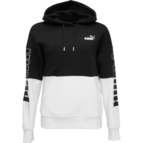 Puma POWER COLOR BLOCK HOODIE Dámská mikina