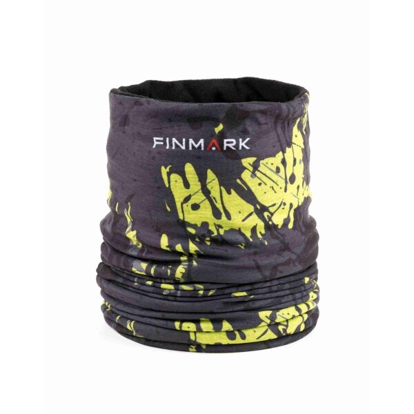 Finmark MULTIFUNCTIONAL SCARF WITH FLEECE Multifunkční šátek