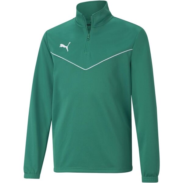 Puma TEAMRISE 1 4 ZIP TOP Chlapecká mikina