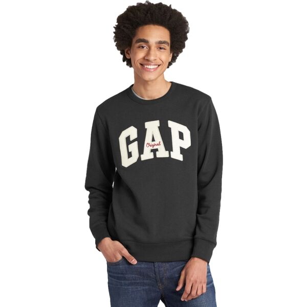 GAP CREWNECK LOGO Pánská mikina