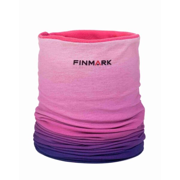 Finmark MULTIFUNCTIONAL SCARF WITH FLEECE Multifunkční šátek