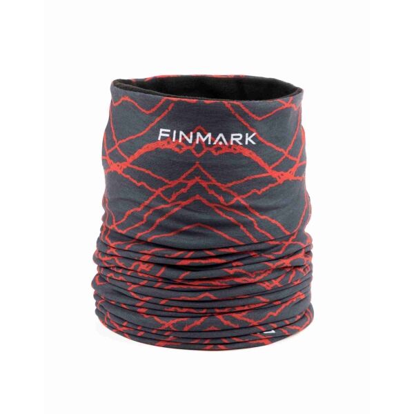 Finmark MULTIFUNCTIONAL SCARF WITH FLEECE Multifunkční šátek