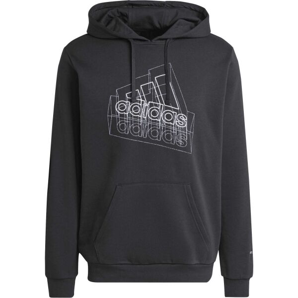 adidas TECH GRAPHIC HOODIE Pánská mikina