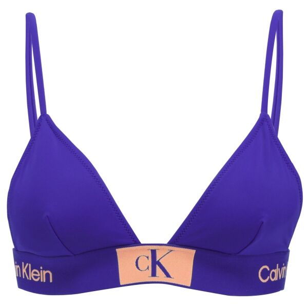 Calvin Klein FIXED TRIANGLE-RP Dámský vrchní díl plavek