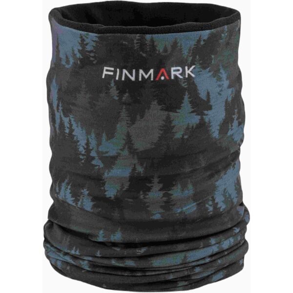 Finmark MULTIFUNCTIONAL SCARF WITH FLEECE Multifunkční šátek