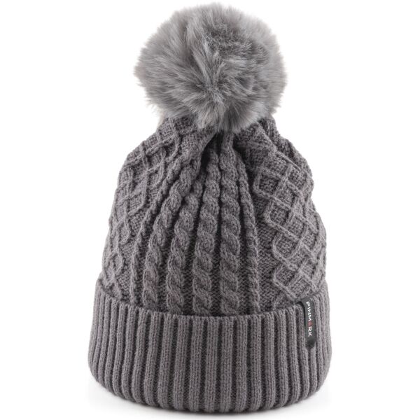 Finmark WINTER HAT Zimní pletená čepice