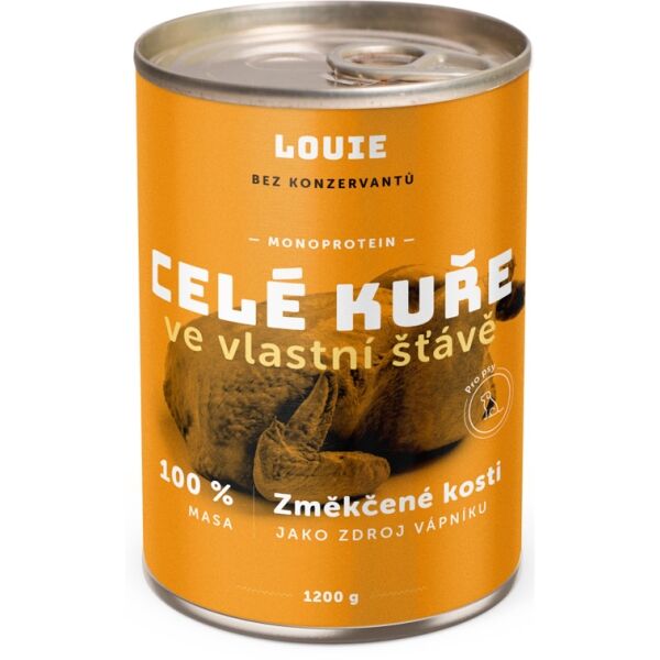 LOUIE CELÉ KUŘE 1 200 G Psí konzerva