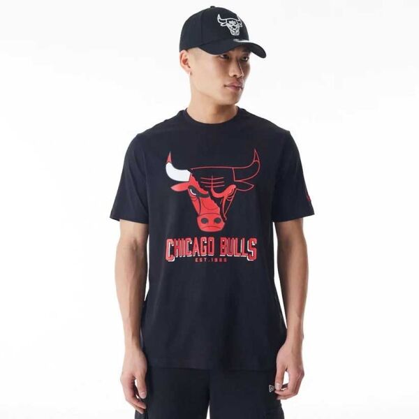 New Era CHICAGO BULLS NBA LOGO Pánské triko