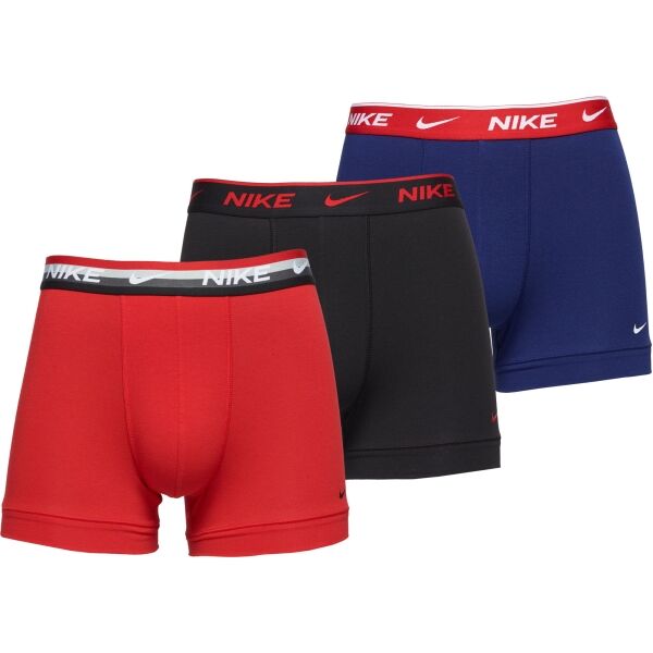 Nike EVERY DAY COTTON STRETCH 3PK Pánské boxerky