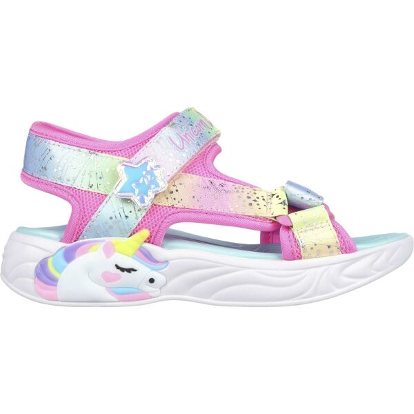 Skechers UNICORN DREAMS - MAJESTIC BLISS Dívčí sandály