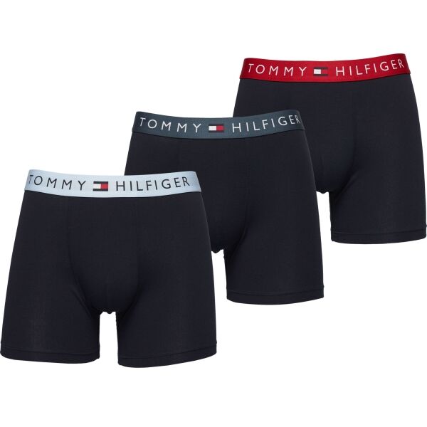 Tommy Hilfiger COTTON ESSENTIALS 3P BOXER BRIEF WB Pánské boxerky