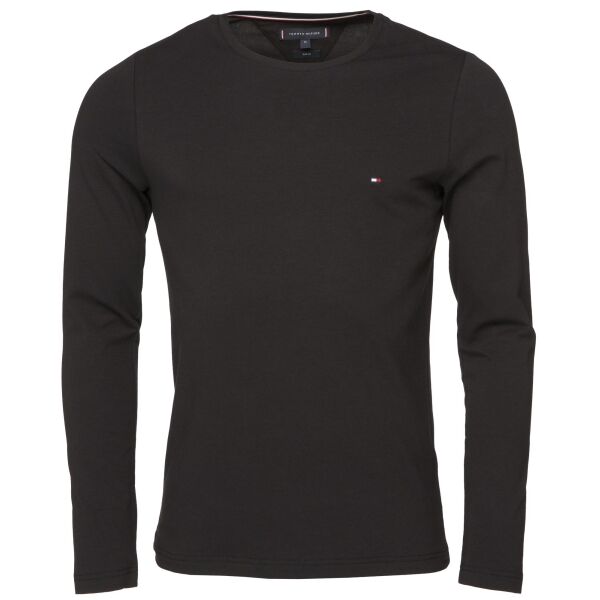 Tommy Hilfiger STRETCH SLIM FIT LONG SLEEVE TEE Pánské triko