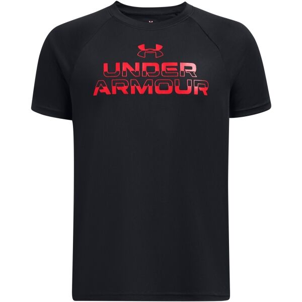 Under Armour SPLIT WORDMARK Chlapecké triko