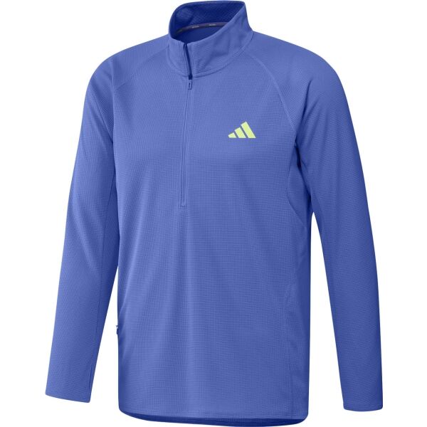 adidas ADIZERO RUNNING QUARTER-ZIP LONG SLEEVE Pánské běžecké triko