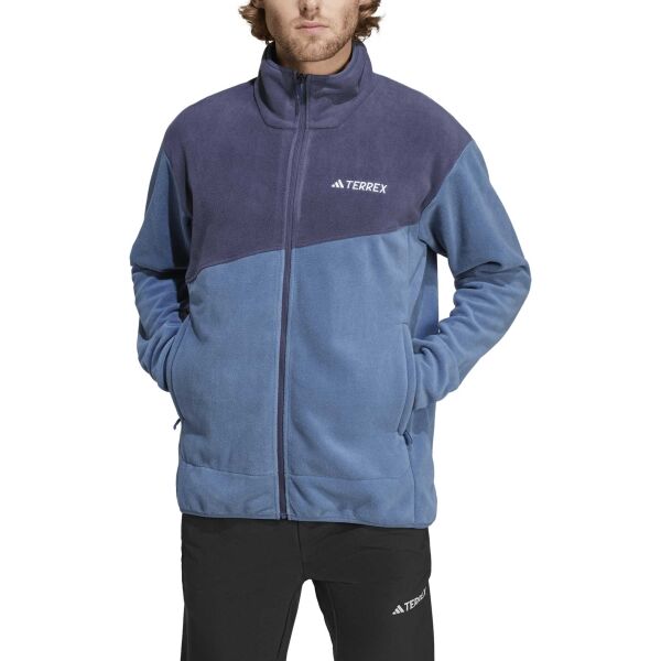 adidas TERREX MULTI FULL-ZIP FLEECE Pánská fleecová bunda